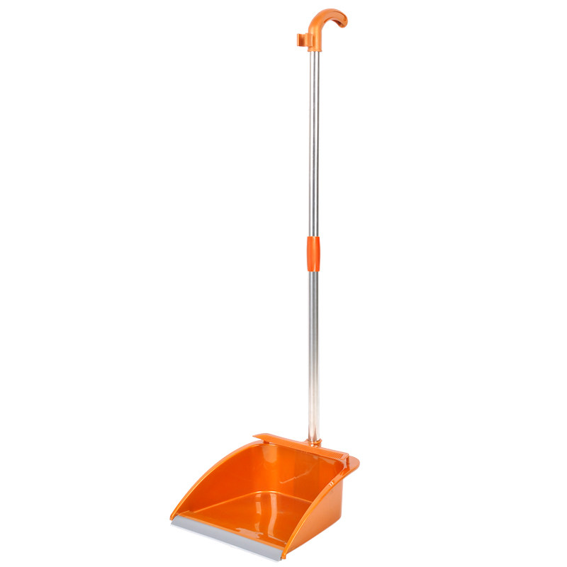 垃圾单个塑料簸箕加厚不锈钢畚箕畚斗大号笤帚簸箕