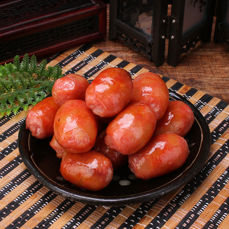 源香原味一口2000g120粒加热即食波波冷冻台湾香肠