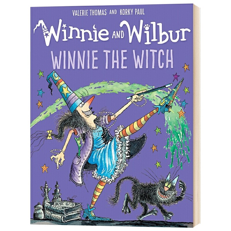 winnie英文课外阅读小说冒险桥梁章节thewitch原版儿童读物原版书