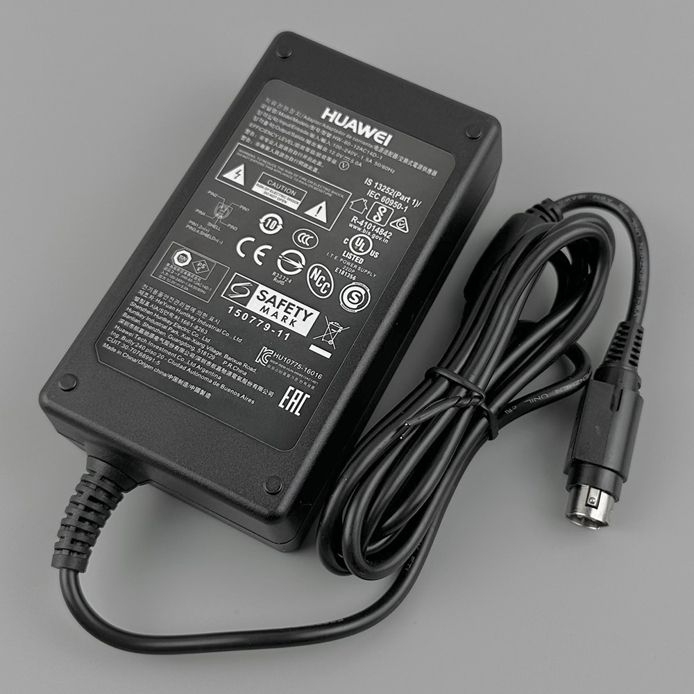 huawei华为vpc620视频会议摄像头充电电源适配器12v5a四针电源