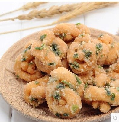 潮汕广东特产小吃手工带葱麻花潮州美食糕点传统糕点