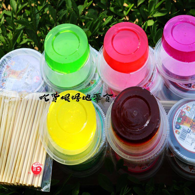 搅搅拉丝水果果味怀旧太阳拔丝麦芽糖拌拌彩色糖果