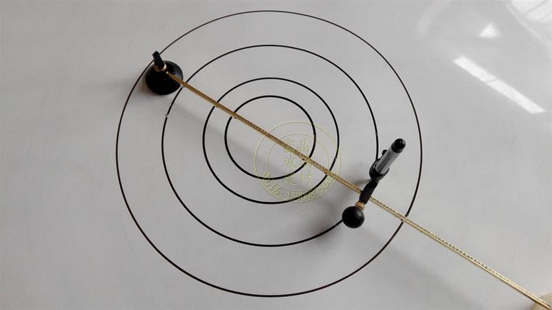 包邮 特大圆规夹铅笔 白板粉笔 记号水笔 夹笔器画圆工具 画圆器