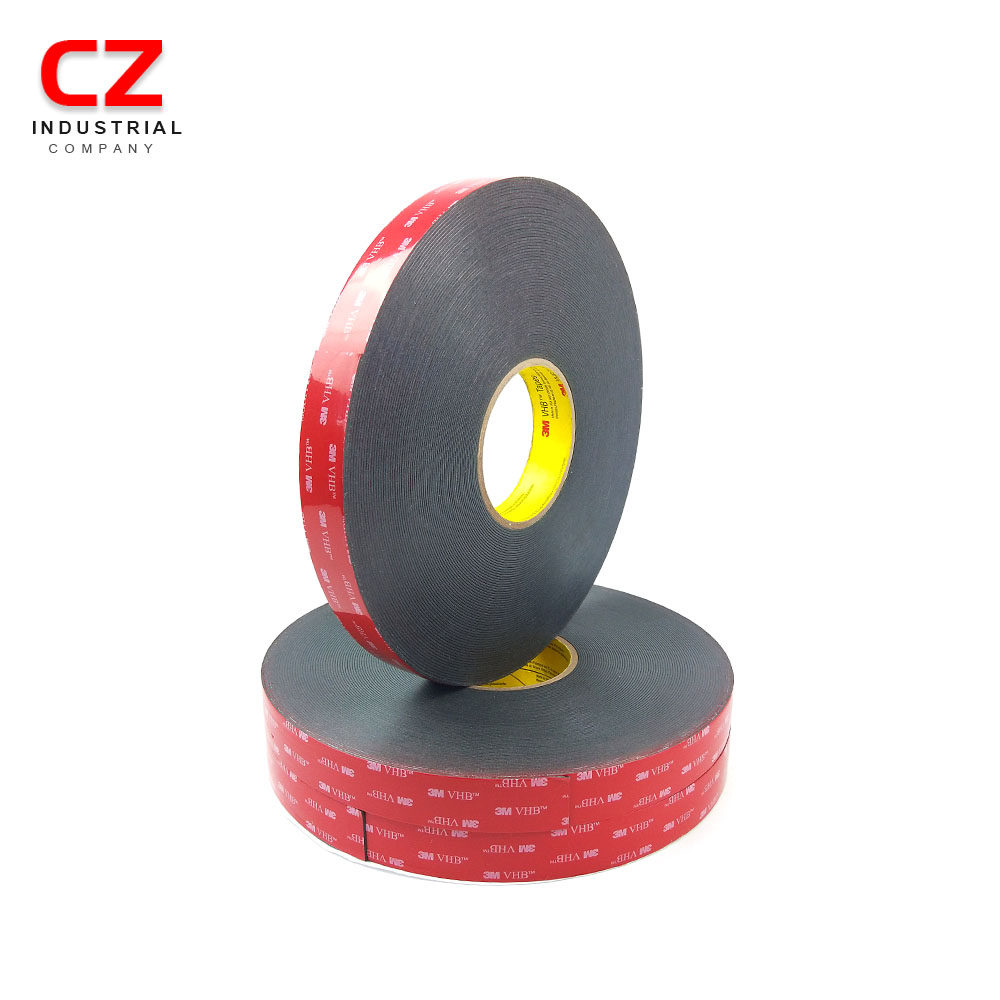 3m5915vhb丙烯酸泡棉压敏双面胶带黑色金属塑料车用双面胶