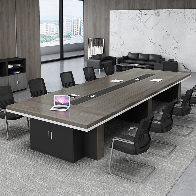 办公家具大型会议桌长桌简约现代多功能办公办公桌桌椅会议桌