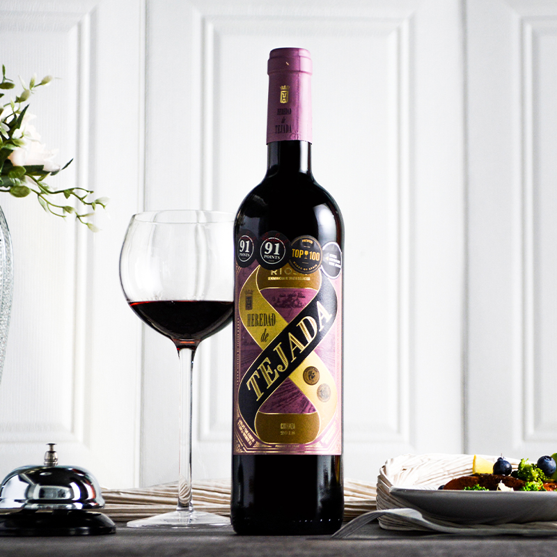 rioja哈达红酒哈红酒里奥葡萄酒红特高品质干红陈酿级干红静态葡萄酒