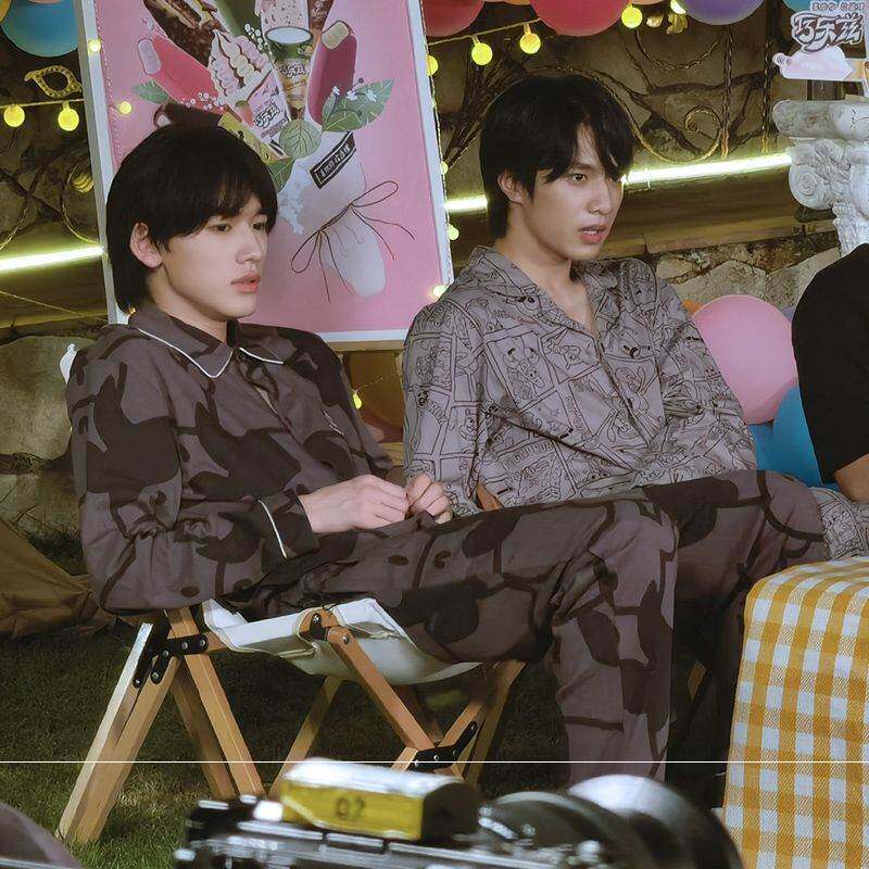 少年时代团萌探宋亚轩同款奶牛睡衣刘耀文情侣睡衣