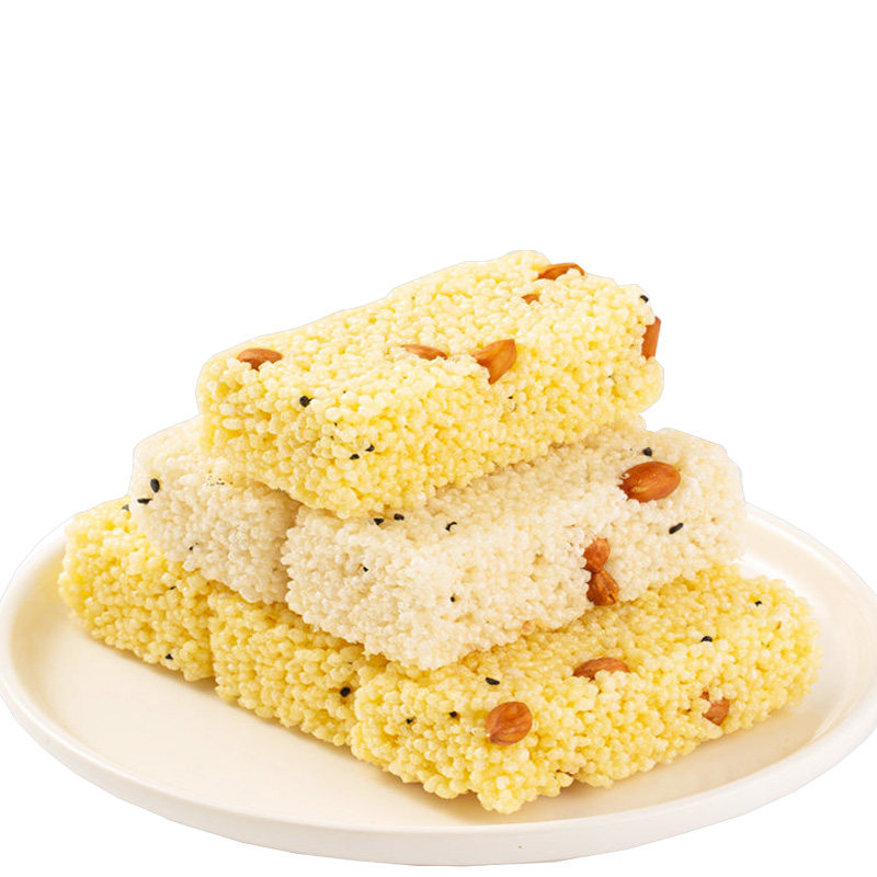 零食花生小米整箱手工米花糖点心糕点办公室小吃传统中式糕点