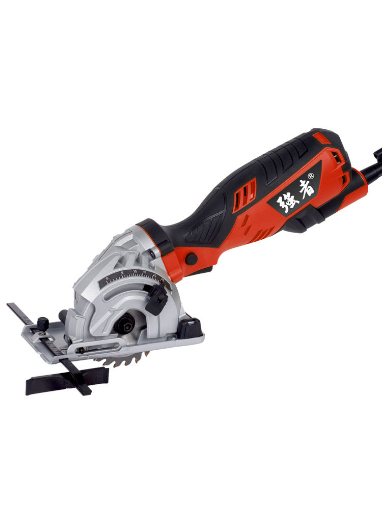 圆锯割机家用木工多功能小型手持电锯切木机可斜电圆锯