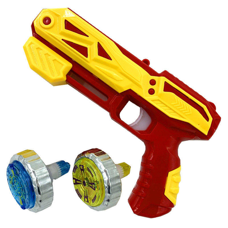 儿童合金陀螺枪套装特价玩具战斗陀螺3d闪光陀螺发射枪优惠价