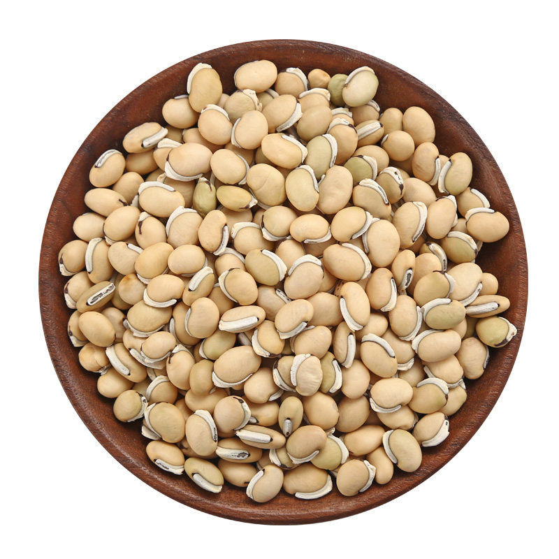 白扁豆扁豆大粒500g中药材炒熟干货云南新鲜特级白扁豆