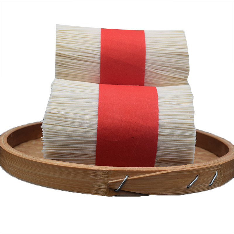 河南信阳潢川空心贡面手工挂面光州特产超细面条