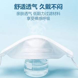 KN95口罩一次性高颜值立体3d口罩冬季透气防尘现货先发立体防护
