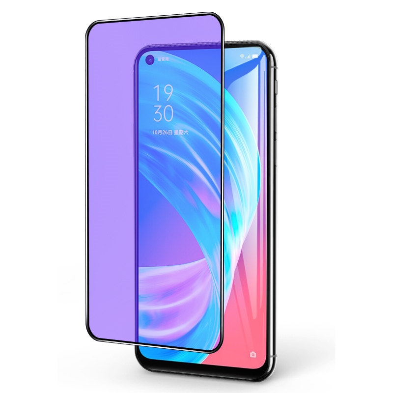 oppo蓝光屏幕保护屏幕原装防摔a72玻璃oppo全包手机贴膜