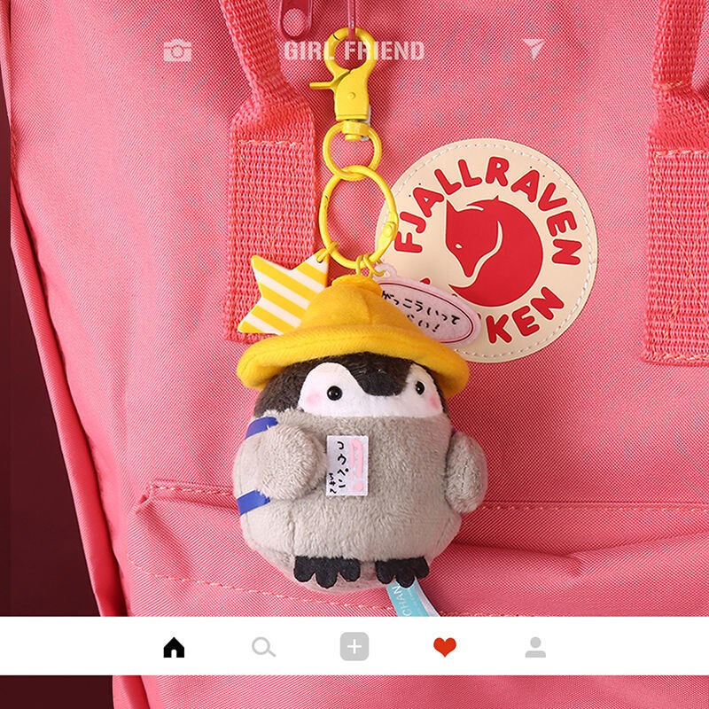 翟潇闻同款企鹅小公仔书包挂件毛绒玩偶挂饰网红钥匙扣