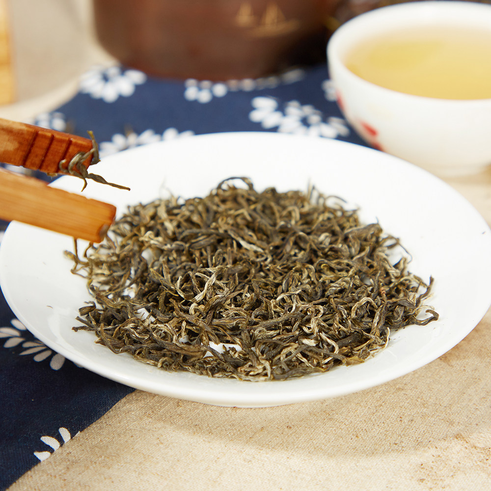 绿茶2021春茶军峰有机120g昭平广西茶叶青绿其它绿茶