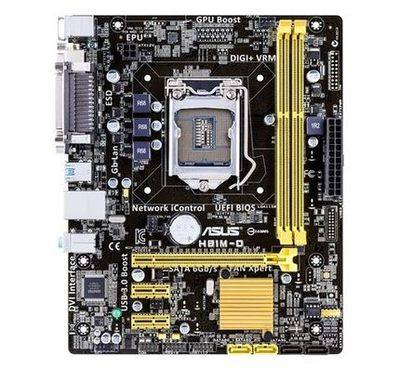 技嘉华硕b85m-d3v主板h81固态小板1150针大板ddr3主板