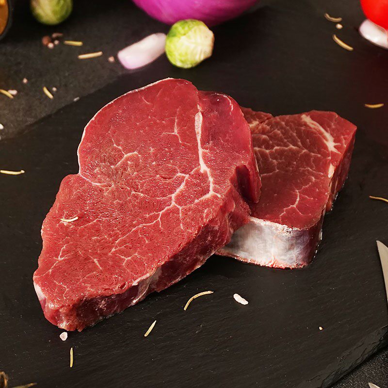 新鲜原切牧舟菲力进口原味腌制牛排多汁牛肉牛排