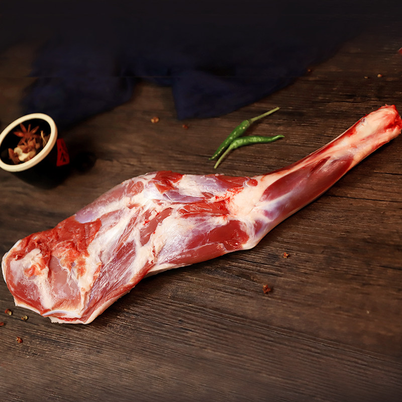 宁夏羊棒食材烧烤羊肉滩羊盐池小腿前腿羊排生羊腿