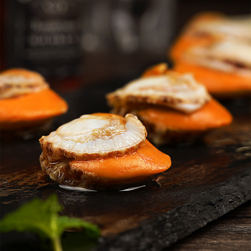 北城红贝扇贝新鲜冰鲜冷冻批发烧烤商用巨特扇贝