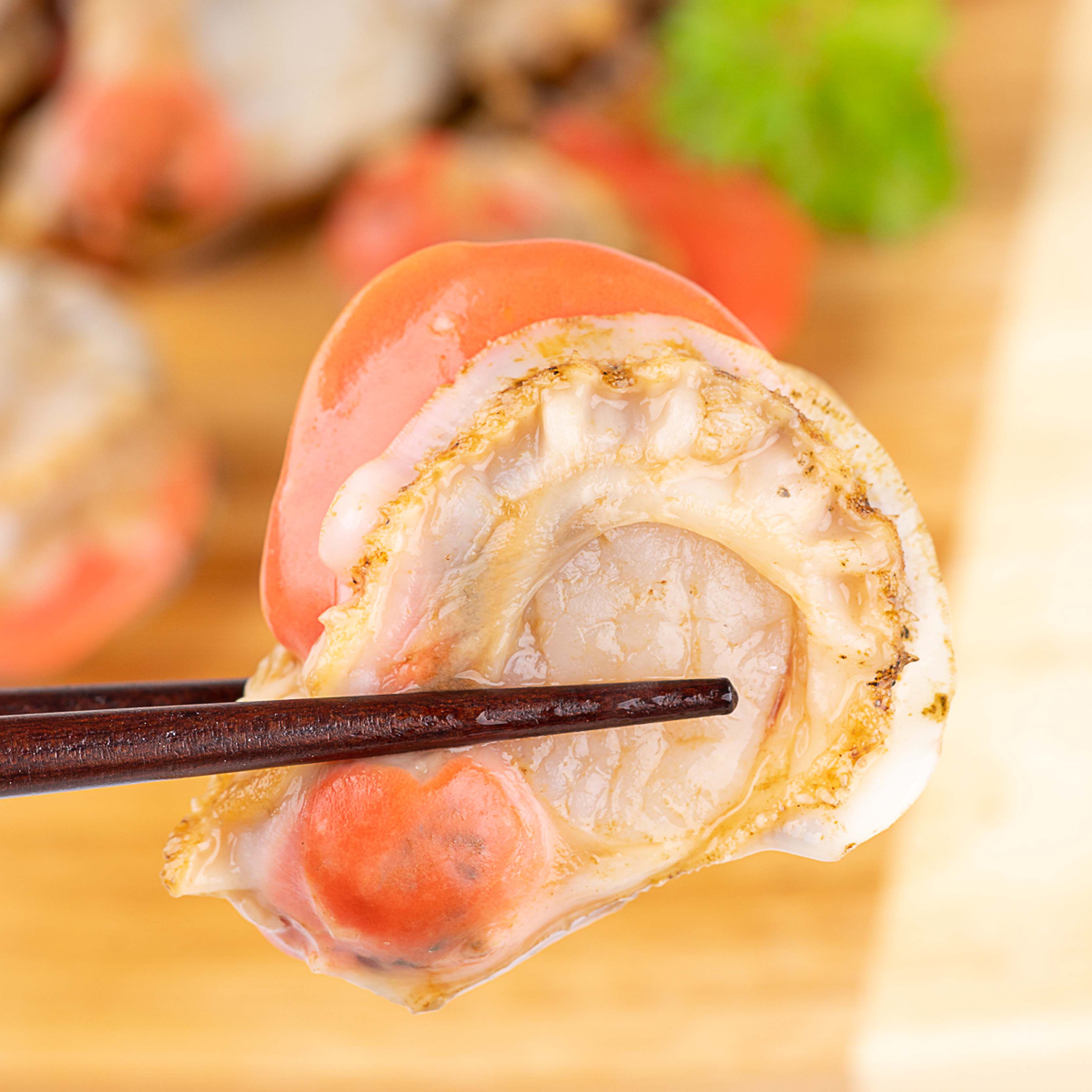 大连扇贝丁1斤装当地海鲜水产新鲜捕捞熟冻单冻去壳扇贝肉500g/袋