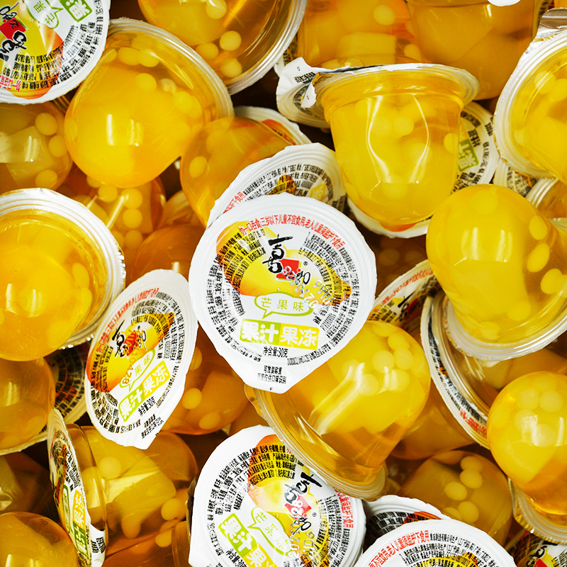 喜之郎果汁果冻5斤布丁散装儿童零食旗舰吸吸果冻