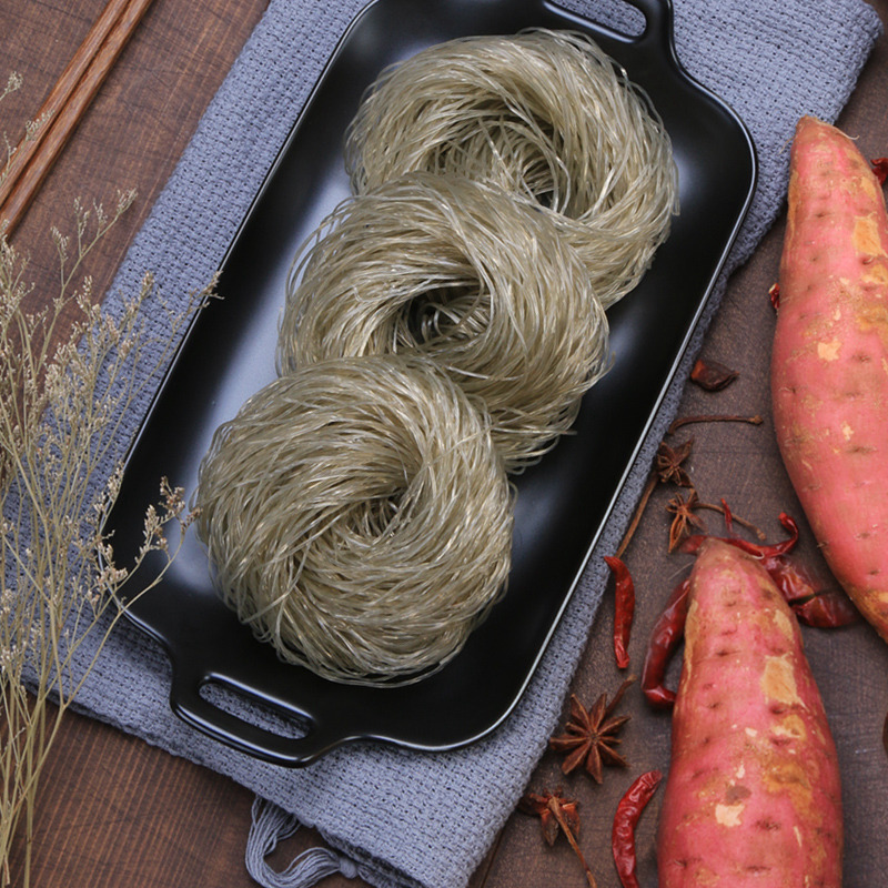 500g纯手工红薯粉条酸辣粉细粉丝