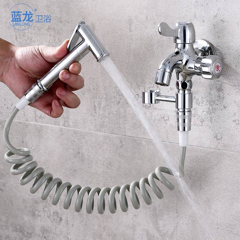 多用水龙头洗衣机安装配件两用两个共用双开双头洗衣机龙头