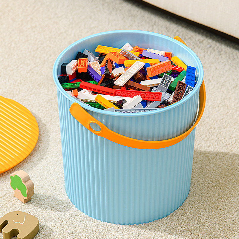 收纳spacexpert多功能塑料橙色儿童玩具桶储物桶储物水桶脏衣桶