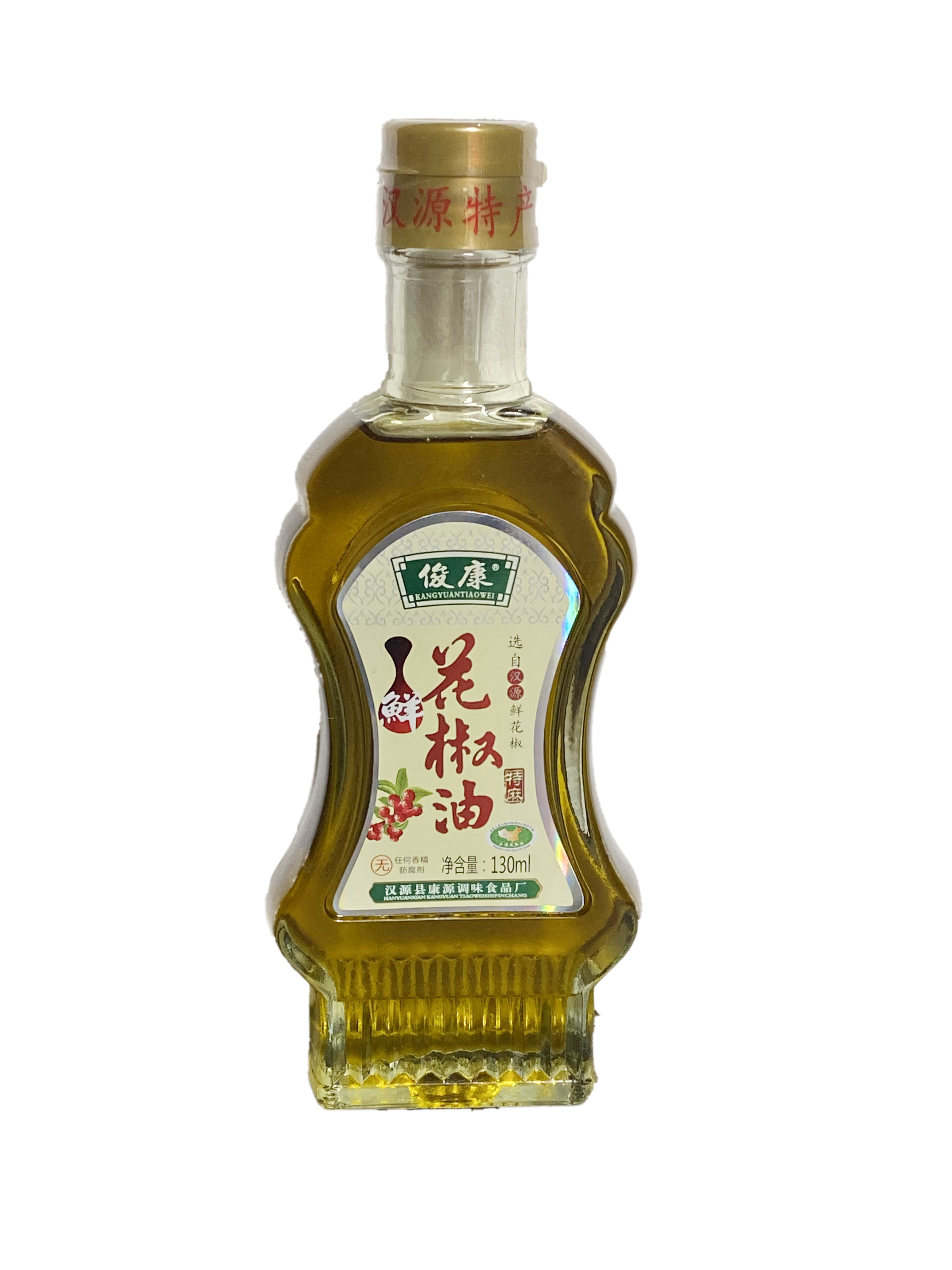 椒油四川特产俊康汉源花椒130ml特麻麻油麻椒花椒油