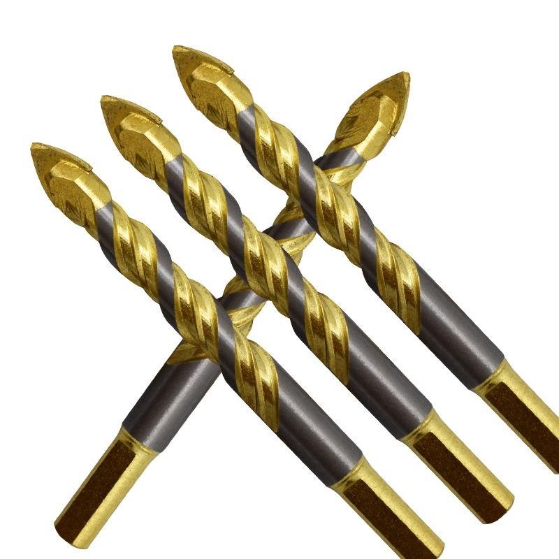 十字钻瓷砖钢板开孔器全瓷玻璃陶瓷混凝土水泥大全12号钻头6m0621