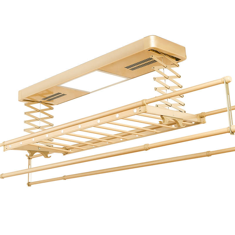 电动晾衣架智能壁控遥控升降家用阳台全自动烘干置地