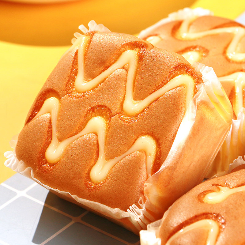 营养巴比熊奶酪蛋糕早餐办公室解馋网红休闲零食传统西式糕点