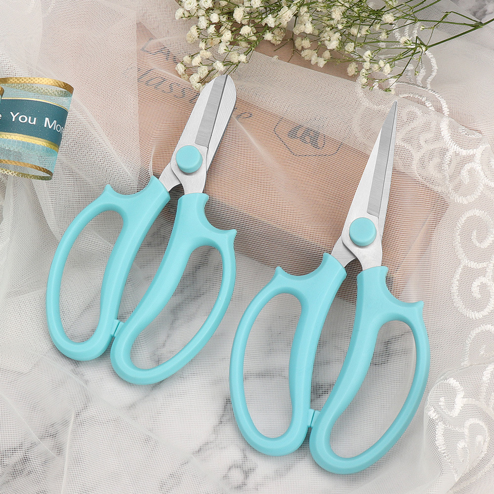 花艺修枝园艺剪刀玫瑰花剪子宽头艺师专用插花园艺刀剪