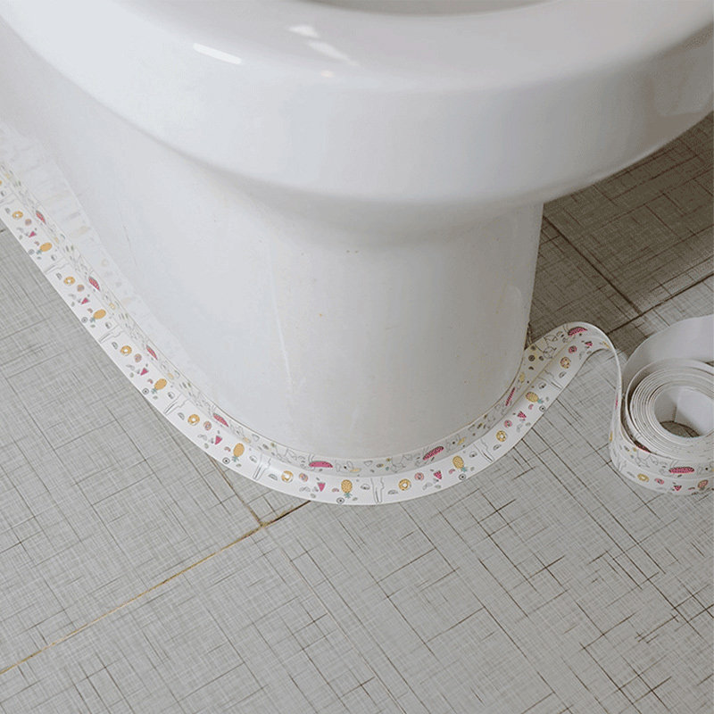 马桶美缝厨房水池水槽边缘防霉贴纸装饰贴条瓷砖