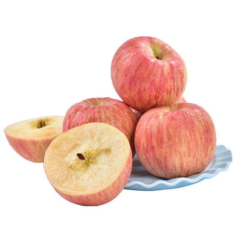 正宗山东烟台红富士苹果净重5斤