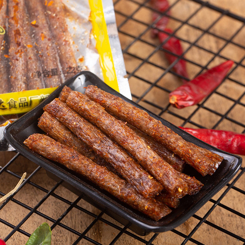 君仔火爆鸡筋辣条大包大袋188g辣棒网红儿时面筋制品