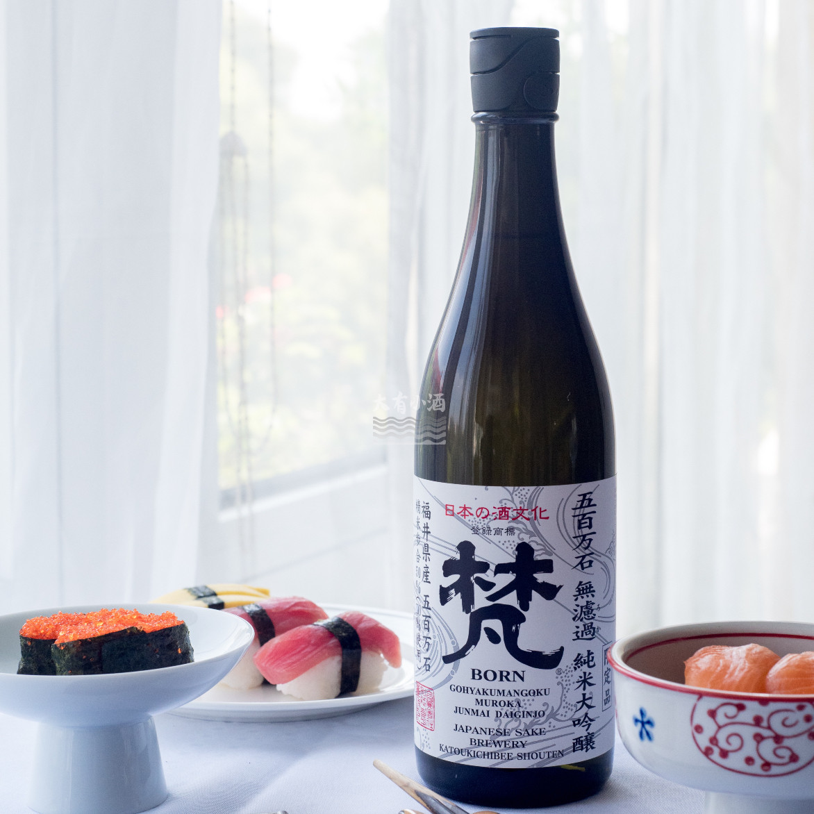 滤镜美味五百五百万万石滤过纯米大吟清酒720ml清酒