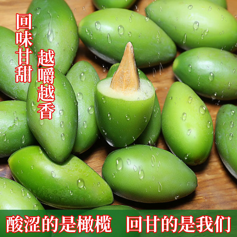福州闽清特产檀香橄榄无渣甜种新鲜现摘500g其它