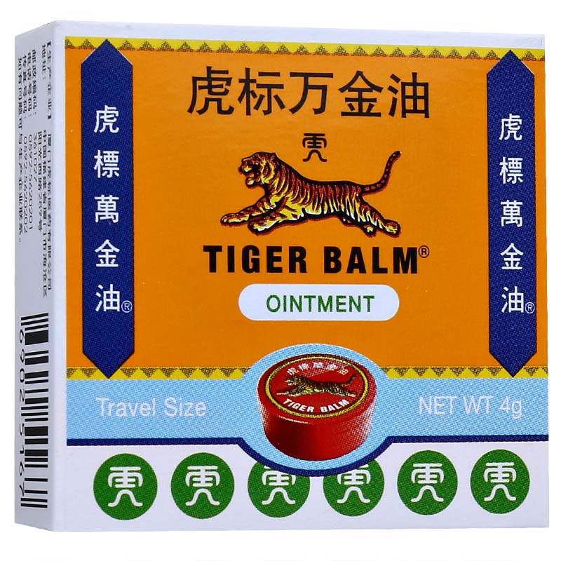 虎标万金油4g通窍清凉油蚊叮虫咬止痒头痛鼻塞cc