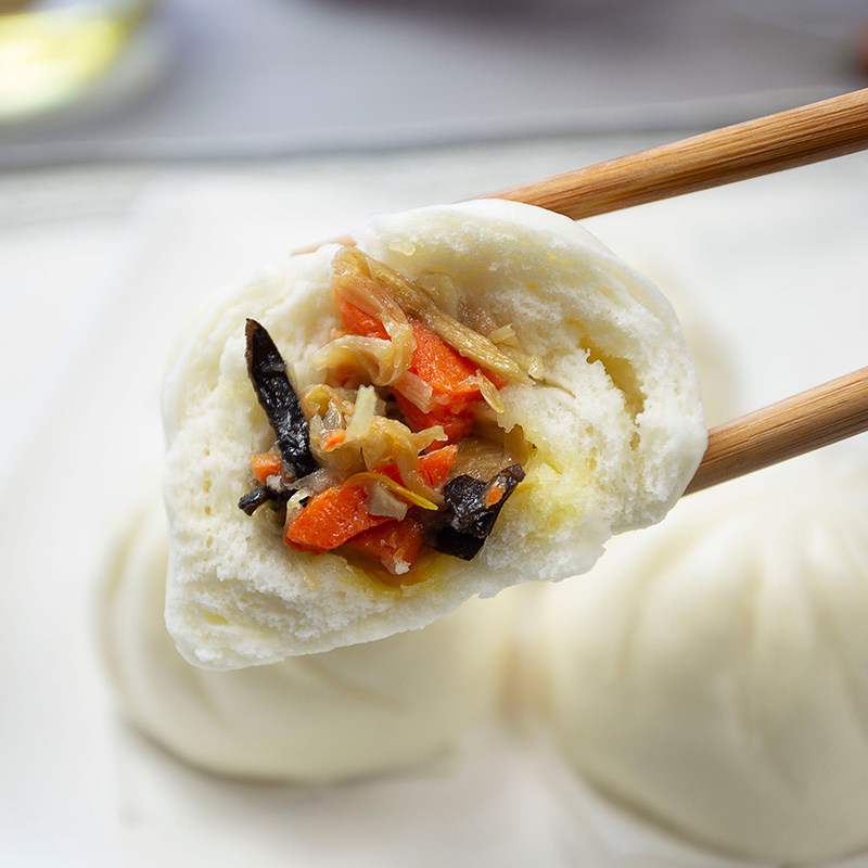 避风罗汉斋包半成品早餐点心港式包子速冻早点包点