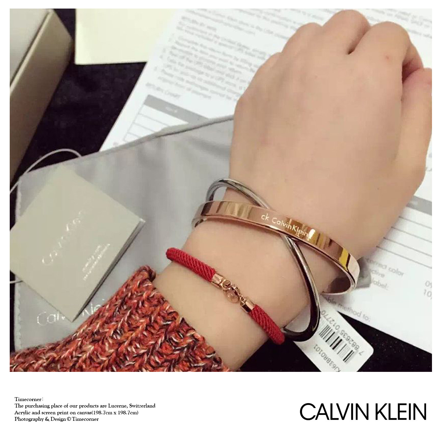bangle2012calvinkleincoilkj63bb0101ck情侣双圈手镯手镯