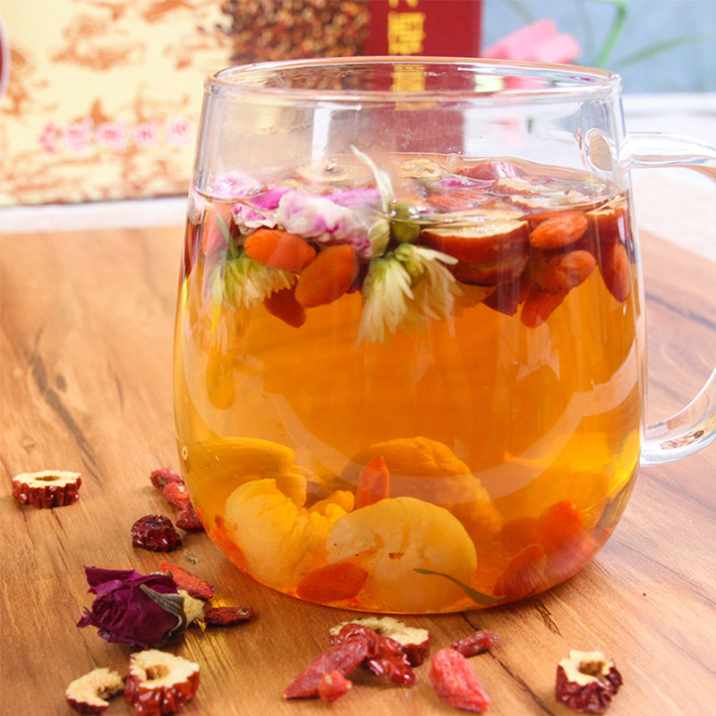 花茶养生茶花桂圆红枣枸杞玫瑰玫瑰花八宝男女养生茶