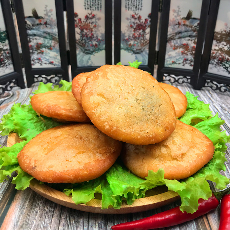 甘肃特产灵台油糕老式炸油红糖糯米米糕油饼传统中式糕点