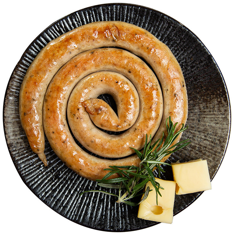 knacker克娜克德国盘肠纯肉淀粉风味香肠德式蜗牛香肠