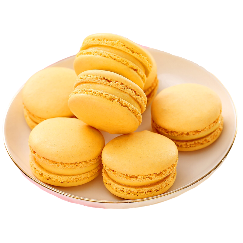 法式马卡龙甜点6枚西式糕点小蛋糕手工零食甜品传统西式糕点