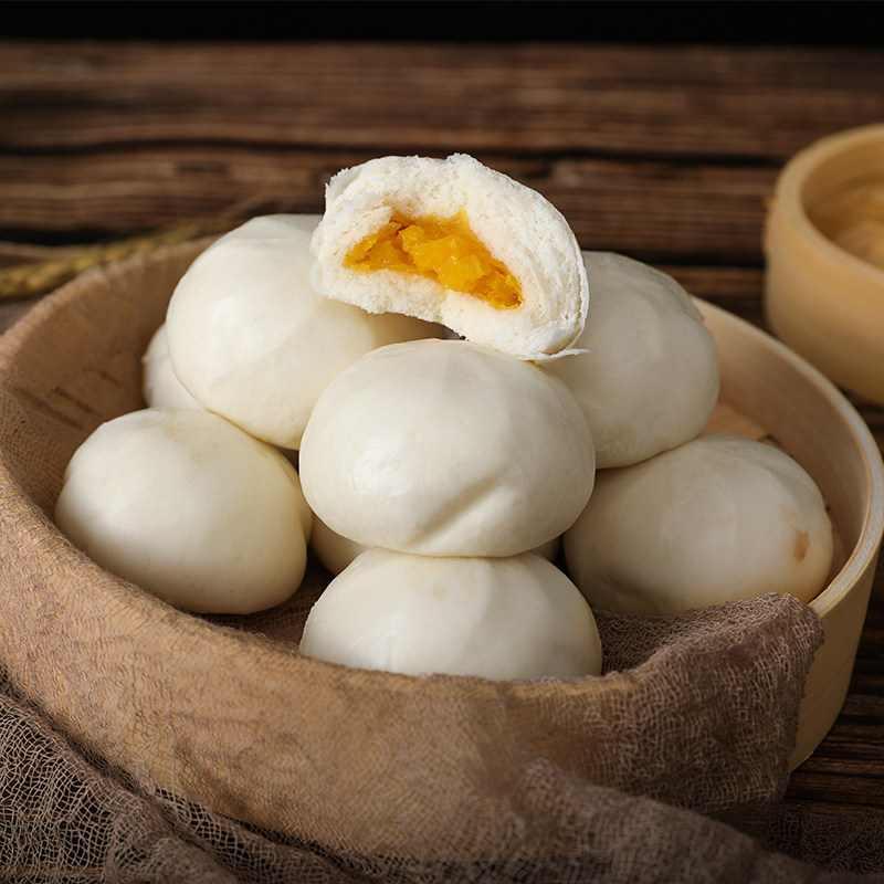 思念奶黄包960g豆沙沙包奶香刀小馒头速冻冷冻食品早餐包点