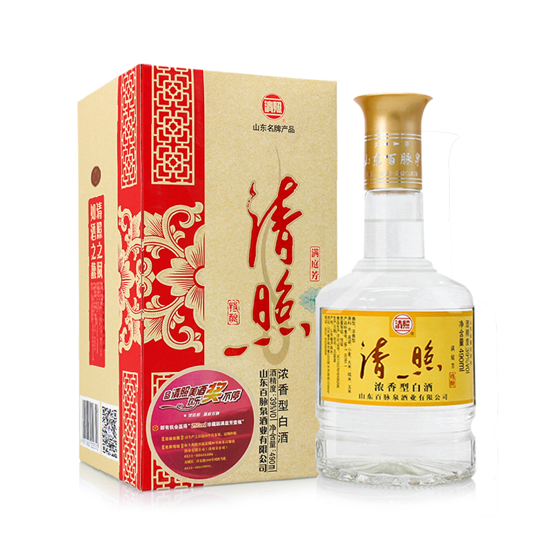 清照满庭芳39度浓香型490ml