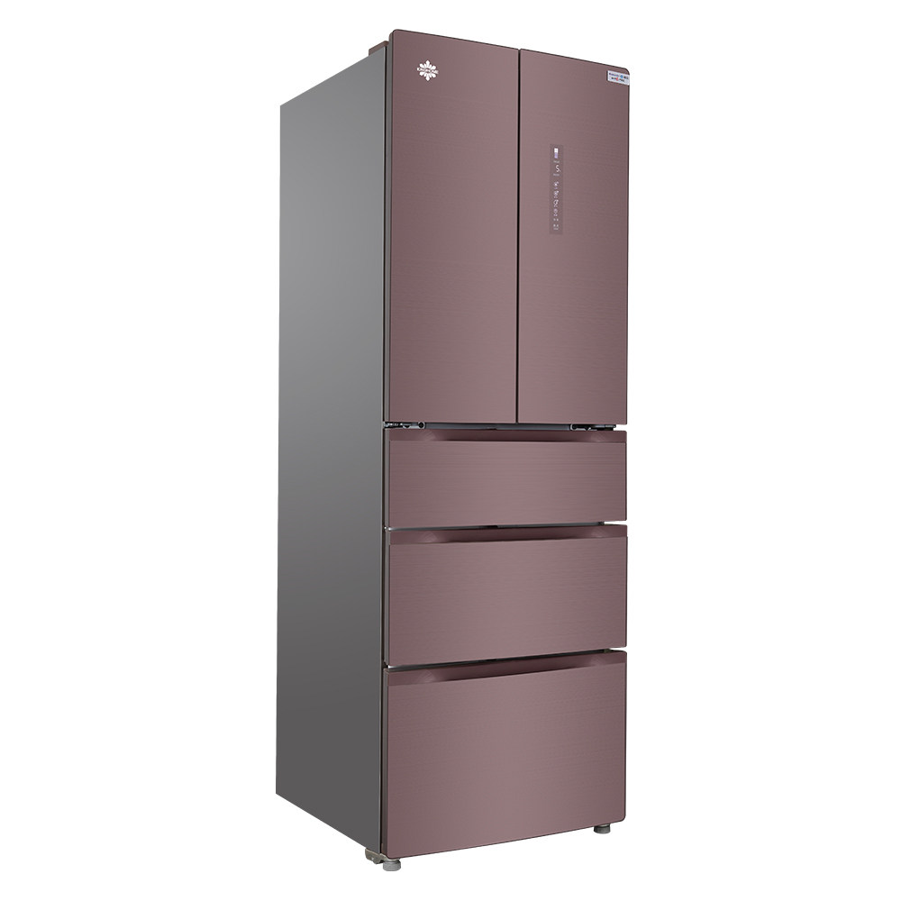 瞬冻晶弘多门冰箱变频339l保温黑科技风冷无霜厨房冰箱