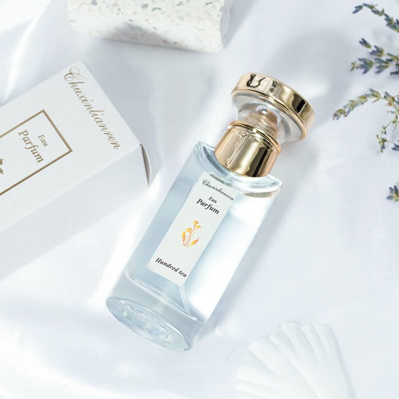 清新白茶香水中性木质花香香调chi久留淡香香水